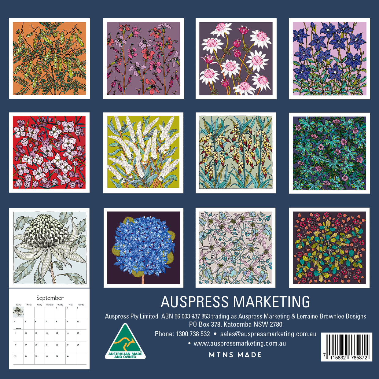 2022 Native Plant Calendar
